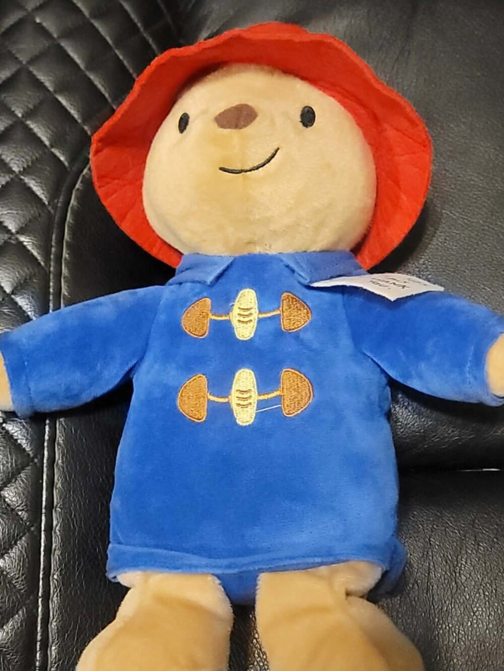 Kohls Cares Paddington Bear Blue Coat Red Hat 14" Plush Stuffed Animal 2016